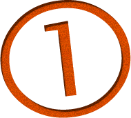 image of the number 1 circled